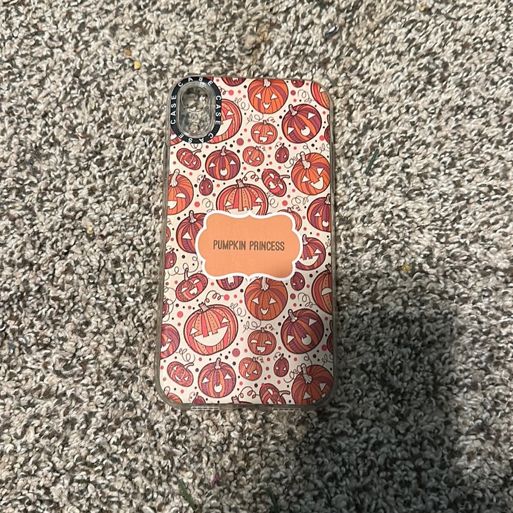 Pumpkin Princess iPhone XR Case